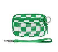 The Iris' Wallet 2nd Gen Wristlet Wallets for Women Women's Waterproof Nylon Keychain Wallet Walle t with Strap (8)