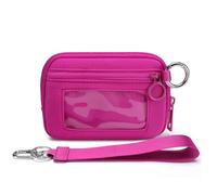The Iris' Wallet 2nd Gen Wristlet Wallets for Women Women's Waterproof Nylon Keychain Wallet Walle t with Strap (26)