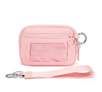 The Iris' Wallet 2nd Gen Wristlet Wallets for Women Women's Waterproof Nylon Keychain Wallet Walle t with Strap (12)