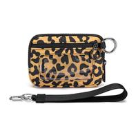 The Iris' Wallet 2nd Gen Wristlet Wallets for Women Women's Waterproof Nylon Keychain Wallet Walle t with Strap (18)