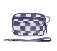 The Iris' Wallet 2nd Gen Wristlet Wallets for Women Women's Waterproof Nylon Keychain Wallet Walle t with Strap (28)