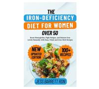 The Iron-Deficiency Diet for Women Over 50: Boost Hemoglobin, Fight Fatigue, and Restore Iron Levels Naturally with Easy, Folate and Iron-Rich Recipes