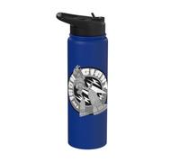 The Iron Giant Lightning Bolts Logo Stainless Steel Insulated Water Bottle