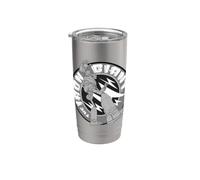 The Iron Giant Lightning Bolts Logo Vaso térmico de acero inoxidable de doble pared