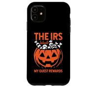 The IRS Wants My Quest Reward Candy Calabaza Tallada de Halloween Carcasa para iPhone 11