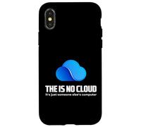 The Is No Cloud It's Just Someone Else'S Computer Graphic Carcasa para iPhone X/XS