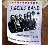 THE J. GEILS BAND - Homework... - Live Fillmore East, New York - July 27th 1971