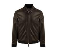 The Jack Leathers - Chaqueta con estampado de ciervo East Village - Jackets - Hombre - Marrón - M -
