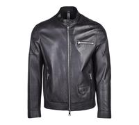 The Jack Leathers - Chaqueta de Cuero Sin Costuras Bandit - Jackets - Hombre - Negro - L -