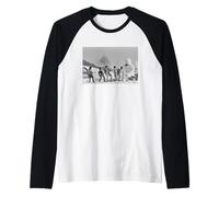 The Jackson 5 Live con Michael Jackson Camiseta Manga Raglan