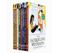 The Jacqueline Woodson 8 Books Collection Box Set (Peace Locomotion, After Tupac and D Foster,Feathers, Locomotion,Hush,Miracle's Boys,House You Pass on the Way, From the Notebooks of Melanin Sun)