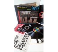 THE JAM - THE JAM snap!, 2 x vinyl + limited edition free 7 inch ep, gatefold, SNAP 1, official merchandise flyer