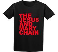 The Jesus and Mary Chain Colours Long Sleeves Cool Cute EU Size Prom T-Shirt Black XXL