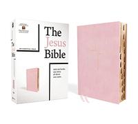 The Jesus Bible: New International Version, Pink, Leathersoft, Comfort Print