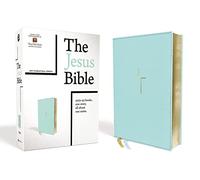The Jesus Bible: New International Version, Robin's Egg, Leathersoft, Comfort Print