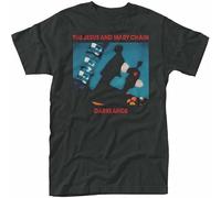 The Jesus & Mary Chain T Shirt Darklands Mens Rock Black M