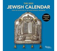 The Jewish Calendar 2024-2025 (5785) 16-Month Wall Calendar