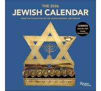 The Jewish Calendar 2025-2026 (5786) 16-Month Wall Calendar