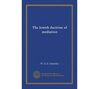 The Jewish doctrine of mediation