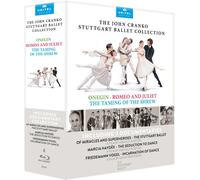 The John Cranko Stuttgart Ballet Colección - Blu-ray - Caja 4 discos - Alemania - NAXOS