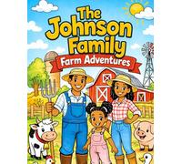 The Johnson Family: Farm Adventures: A Fun Farm Coloring Book for Kids (The Johnson Family Adventure Series)