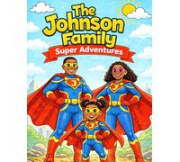 The Johnson Family: Super Adventures: A Fun Superhero Coloring Book for Kids (The Johnson Family Adventure Series)