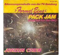 The Jonzun Crew / PACK JAM (Look Out For The OVC) / / Erkennungsmelodie aus der TV-Sendung "Formel Eins" / 1983 / Bildhülle / metronome # 811459-7 / Deutsche Pressung / 7" Vinyl Single Schallplatte