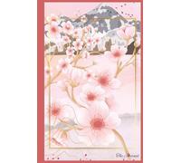 The Journal: A Hardcover Lined Cherry Blossom/ Sakura Notebook/Diary (5.5 x 8.5 ,120 pages)