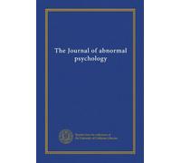 The Journal of abnormal psychology