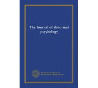 The Journal of abnormal psychology