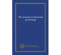 The Journal of abnormal psychology