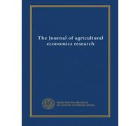 The Journal of agricultural economics research (v.44 no. 1 1992)