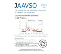 The Journal of the American Association of Variable Star Observers: Volume 54, Number 1 (JAAVSO V54)