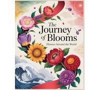 The Journey of Blooms Flowers Around the World Coloring Book: Discover Global Beauty, One Bloom at a Time · Cultural Flowers & Botanical Line Art for Relaxing Coloring