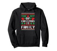 The Joy of Christmas is Family Ugly Sweater Holiday Art Sudadera con Capucha
