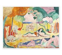 The Joy of Life, 1906 Póster de Henri Matisse 120 x 90 cm Colorido Cuadros Decoración para la pared