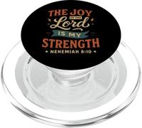The Joy of The Lord Is My Strength - Cita Cristiana Vintage PopSockets PopGrip para MagSafe