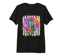 The Joy of The Lord Is My Strength Escritura Pretty Floral Camiseta Premium