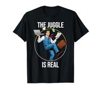 The Juggle is Real Cute Coworker Office Malabarista Balance Camiseta