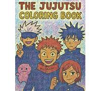 The Jujutsu Coloring Book : For Fans of Curses, Sorcery, and Epic Anime Art: Anime coloring book for kids and teensD