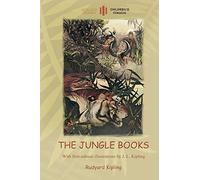 The Jungle Books: With Over 55 Original Illustrations (Aziloth Books)