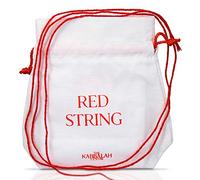 The Kabbalah Centre Pulsera de cuerda roja oficial I Pulsera de cuerda roja para protección contra el mal de ojo I Pulsera contra el mal de ojo con bendición e instrucciones incluidas (idioma español