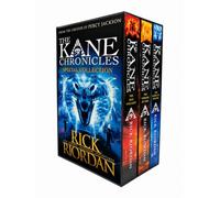 The Kane Chronicles Complete 3-Book Box Set by Rick Riordan - The Red Pyramid, The Throne of Fire & The Serpent's Shadow (Egyptian Mythology Fantasy Collection) (Kane Chronicles Series)