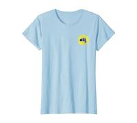The Karate Kid Cobra Kai Yellow Fist Front and Back Camiseta, Mujer, Azul Bebé, S