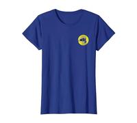 The Karate Kid Cobra Kai Yellow Fist Front and Back Camiseta, Mujer, Azul Real, S