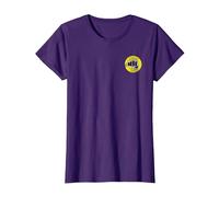 The Karate Kid Cobra Kai Yellow Fist Front and Back Camiseta, Mujer, Morado, S