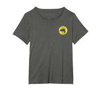 The Karate Kid Cobra Kai Yellow Fist Front and Back Camiseta, Mujer Tallas Grandes, Asfalto, 2XL Grande