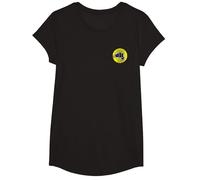 The Karate Kid Cobra Kai Yellow Fist Front and Back Camiseta, Niñas, Negro, L