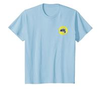 The Karate Kid Cobra Kai Yellow Fist Front and Back Camiseta, Niños, Azul Bebé, 12 años