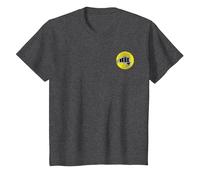 The Karate Kid Cobra Kai Yellow Fist Front and Back Camiseta, Niños, Jaspeado Oscuro, 4 años